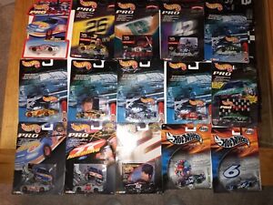 Lot of 15 Nascar 1/64 Hot Wheels Racing Blister Pack Diecast
