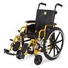 Medline Kidz Pediatric Wheelchair 250lb Weight Cap 1Ct
