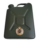 CORPS OF ROYAL ENGINEERS DELUXE JERRY CAN HIP FLASK & GOLD PLATED BADGE