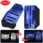 Universal Blue Non-Slip Automatic Gas Brake Foot Pedal Pad Cover Car Accessories (For: 2010 Ford Flex Limited 3.5L)