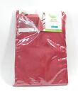 Food Network Easy Care Woven Red Round Water Resistant Table Cloth