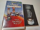 James and the Giant Peach (VHS, 1996) Clam Shell