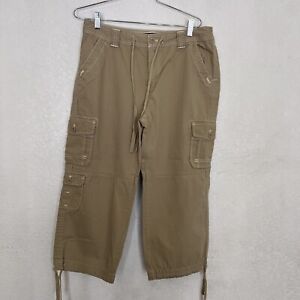 Eddie Bauer Cargo Cropped Utility Pants Size 10 Tall