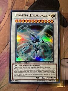 TCG YuGiOh Shooting Quasar Dragon JUMP-EN055 Ultra Rare Limited Edition