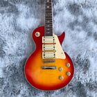 ACE Frehley Electric Guitar Cherry Sunburst Flame Maple Top with Body Binding