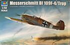 Trumpeter  1:32 Messerschmitt BF109F4/Trop German Fighter   Kit 02293 W/ Extras