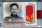 2020 Topps Dynasty F1 Christian Horner Red Bull Patch Auto Autograph #'d 5/5 SP