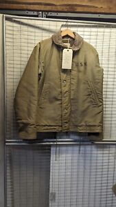 New ListingWW2 Vintage US Navy N 1 Jacket Winter,  wool, alpaca, Cotton WW2  deck jacket