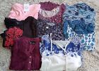 Ladies Tunic Lot of 8 Size Lg/XL New And Pre-owned.