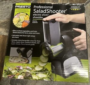 PRESTO 02970 Professional SaladShooter Electric Slicer/Shredder