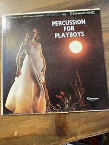 Percussion For Playboys 1959 Omega OSD-2 Jacket VG+ Vinyl NM-