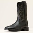 Ariat Mens Slim Zip Ultra Black Deertan Western Cowboy Boots #10046852