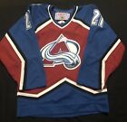 Colorado Avalanche 1996 CCM NHL Hockey Jersey New No T PETER FORSBERG Size S