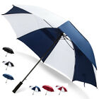 Third Floor Umbrellas 68 Inch Automatic Open Golf Umbrella - Large Vented Canopy