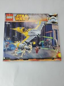 Lego 75092 Star Wars Naboo Starfighter LEGO 2015  **instruction Book Only**