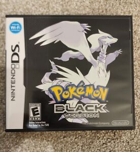 Pokemon Black (Nintendo DS, 2010) Authentic With Original Box and Manual
