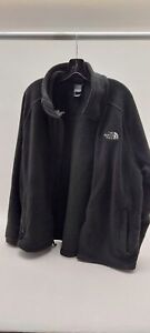 Men's North Face Black Fleece Jacket Sz L
