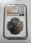 2021 Morgan Silver Dollar CC - NGC - MS70 - First Day of Issue (FDOI)