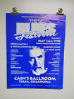 96' Tulsa Blues Festival John Mayall Robben Ford Cain's Ballroom Oklahoma Poster