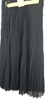 CATHERINES BLACK PLEATED LONG SKIRT 5X 34 36 NEW PLUS SIZE NWT