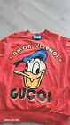 Donald Duck Logo Gucci Sweater Rare