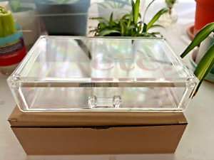 NEW With Box - AVON FMG Clear Makeup Beauty Organizer etc. Ships FREE!