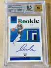 Luka Doncic 2018-19 Panini Encased 3 Color Chunky Patch Auto Green RC /5 BGS