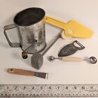 Lot of 6 Vintage Kitchen Gadgets Utensils, Bromwell, Ensar, Hoan, M.E. Heuck