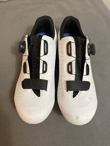 Fizik R5 Tempo Overcurve Men's Cycling Shoes, White/Black, US 9.5