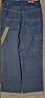 Vintage Braxton Urban Collection Blue Denim Jeans Baggy Skater Hip Hop 34x34