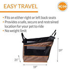 K&H PET PRODUCTS Buckle N' Go Car Seat for Pets Tan Large 21 X 19 X 19 Inches