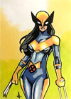 X-Men '97 *X-23 WOLVERINE Age of X* Marvel Sketch Card ACEO Original Art 1/1