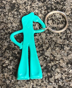 Vintage 1984 Gumby & Pals Rubber Figure Keychain Gumby Used VGC Art Clokey, Rare
