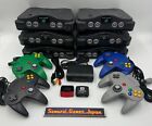 Nintendo 64 N64 Black Console + Controller + Accessory Region Free Used Tested