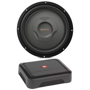 JBL Club A600 Subwoofer Amplifier Bundle with Infinity 12