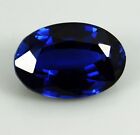 Certified 7.85 Ct Natural Kashmiri Blue Sapphire Oval Cut Loose Gemstone