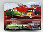 Disney Pixar Cars 2 Pack EDWIN KRANKS & GRETA Metal Series 2023 Red Card