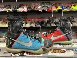 Nike Kobe 10 Elite High What The 2015 Size 10.5 Used Rare Authentic Basketball