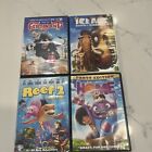 Kids' DVD lot - 4 Family movies (Ice Age, Ferdinand, Reef 2, Home)