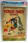 WORLD'S FINEST COMICS #55 CGC VF+ 8.5 DC 1951 2ND HIGHEST GRADE WHITE PAGES!