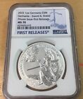 2022 1 Oz Germanic 55M Sword & Shield 1st Release Private Issue NGC MS70 (M5)