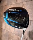Taylormade Sim 2 Driver 9° Right Hand Head Cover & Even Flow Riptide 6.0 S Shaft