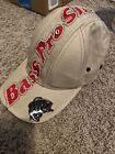 Bass Pro Shops Hat Adjustable Fishing Outdoor Cap Spellout Embroidered