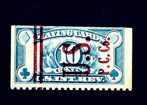 US Stamp - Playing Cards Revenue U.S P.C Co Overprint Mint # RF23