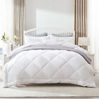 Reversible Cooling Down Alternative Comforter Queen Size For All Seasons
