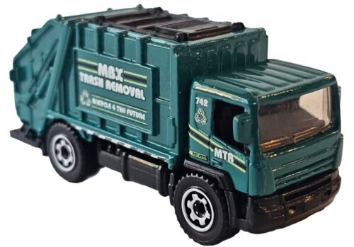 Trash Removal Truck Matchbox 2008 City Action #66 Green MBX '08 Recycling Loose