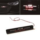 1Pcs JDM Mugen Power LED Light Car Front Grille Badge Illuminated Decal Sticker (For: 2012 Honda Crosstour)