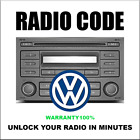 UNLOCK  RADIO CODES VW RCD300  PIN 5 STEREO 9 RNS315 VOLKSWAGEN FAST SERVICE