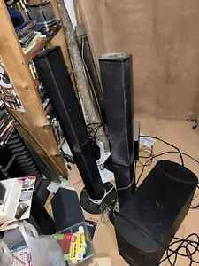 Panasonic SB-HF770 - Set of 2 Black Tower Home Theatre Speakers
