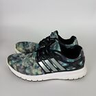 Adidas Womens Energy Cloud Green Blue Tie Dye Lace Up Sneakers Shoes Size 7.5
